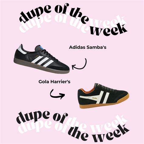 samba adidas dupe|sneakers similar to alohas.